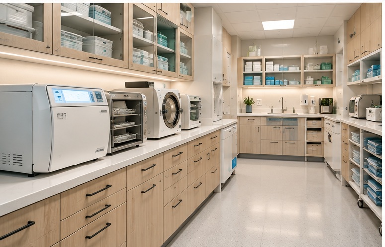Dental sterilization and clinical setup